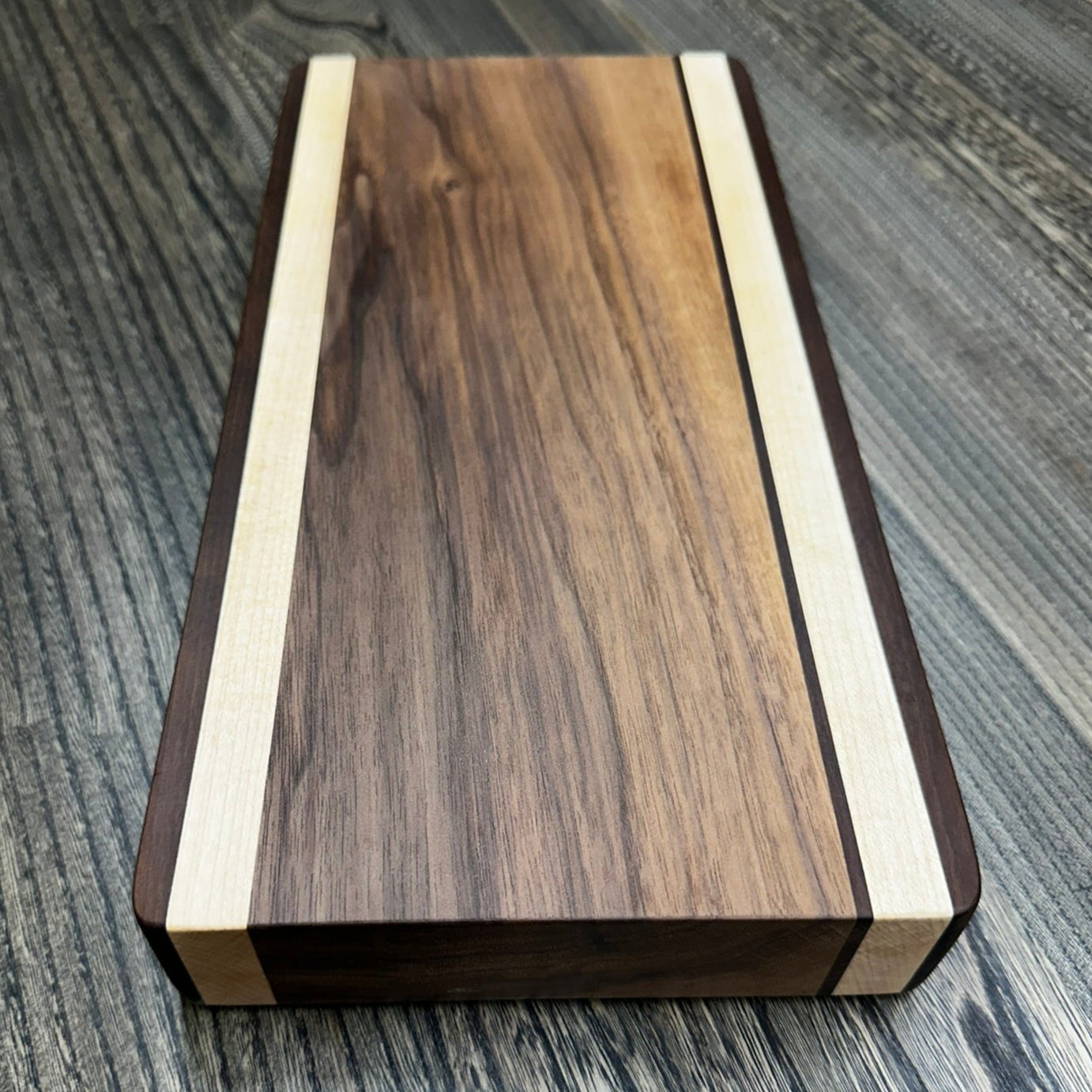 Maple & Walnut Cutting Board by Klara