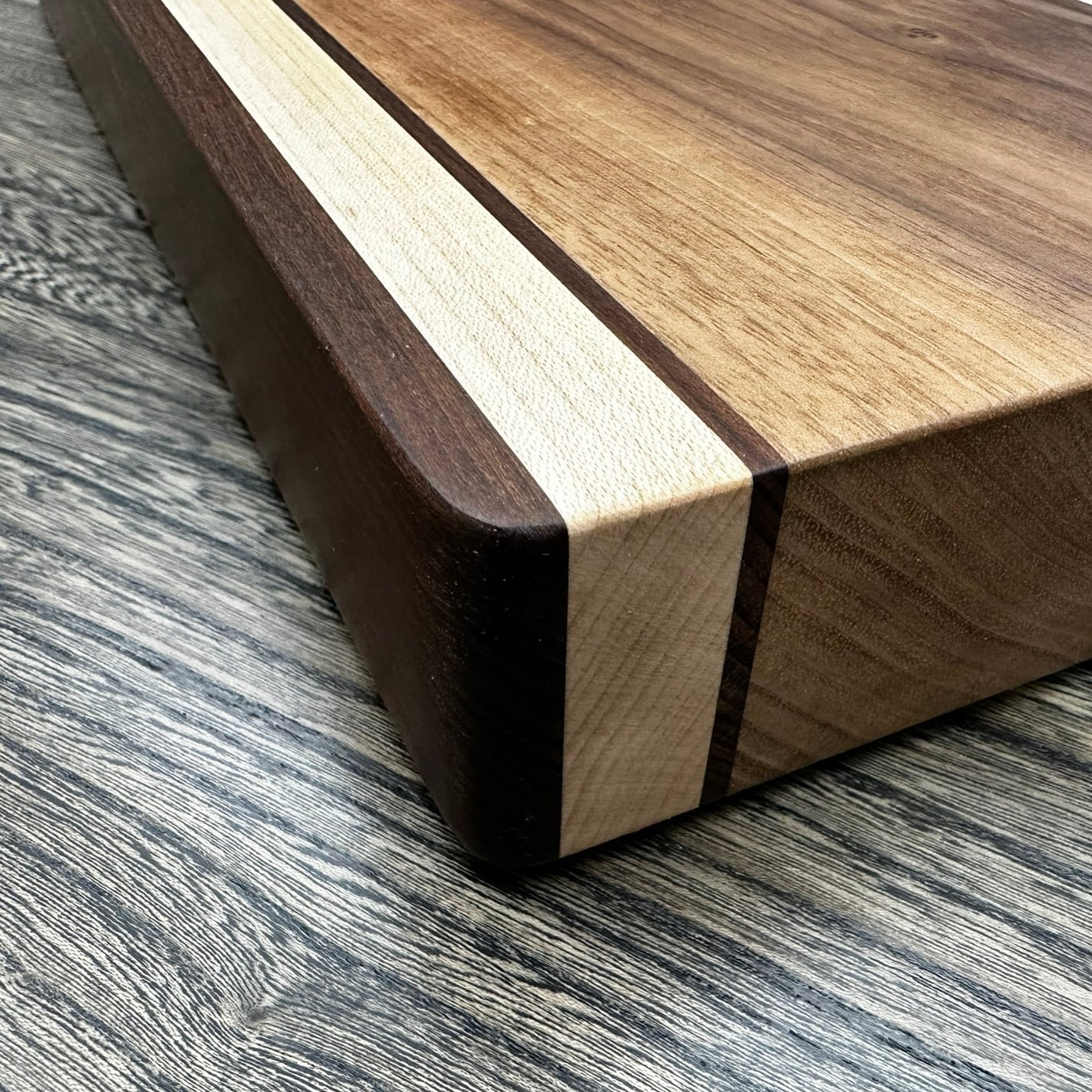 Maple & Walnut Cutting Board by Klara