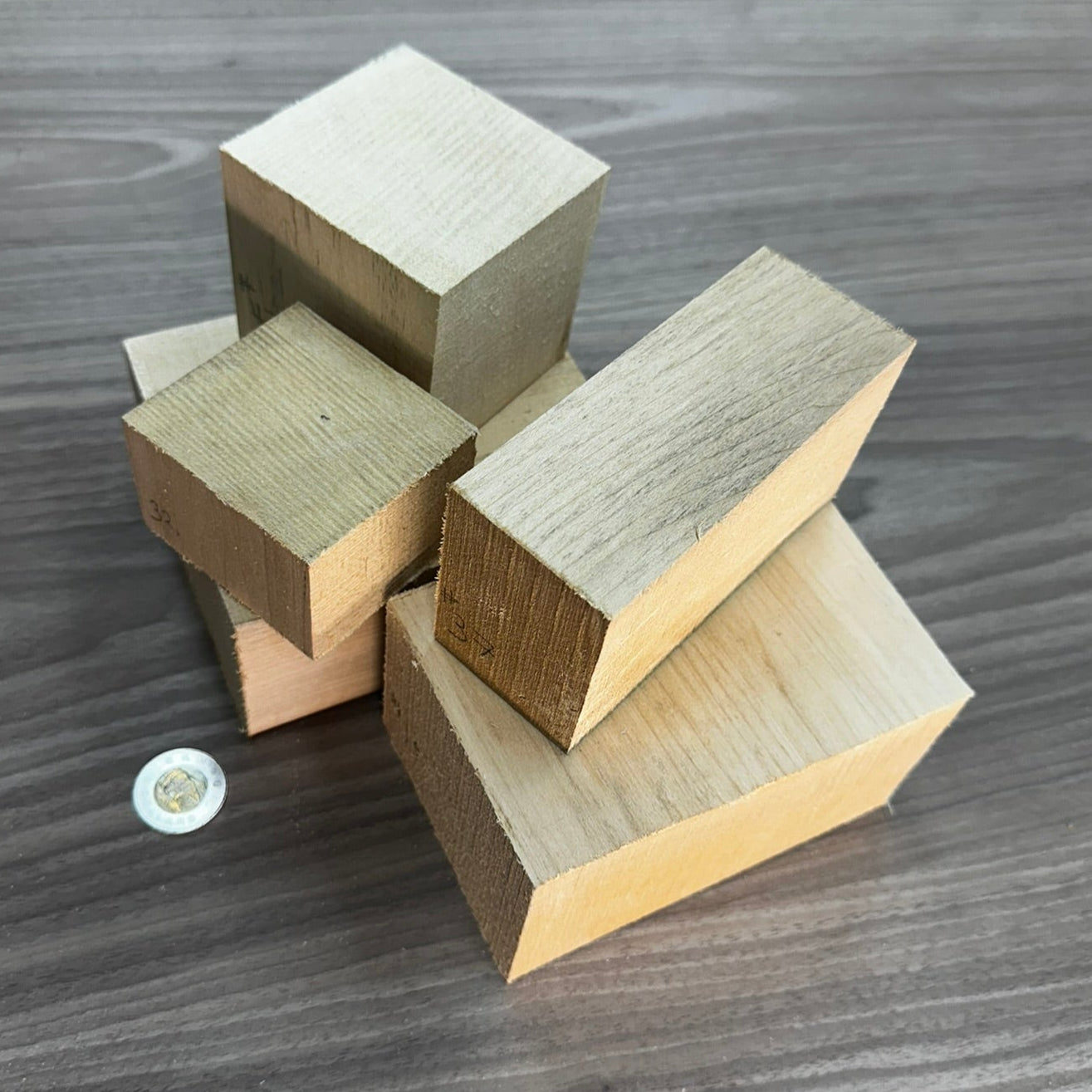 Small Carving Block Set of 5 (19, 31 32, 37, 47)