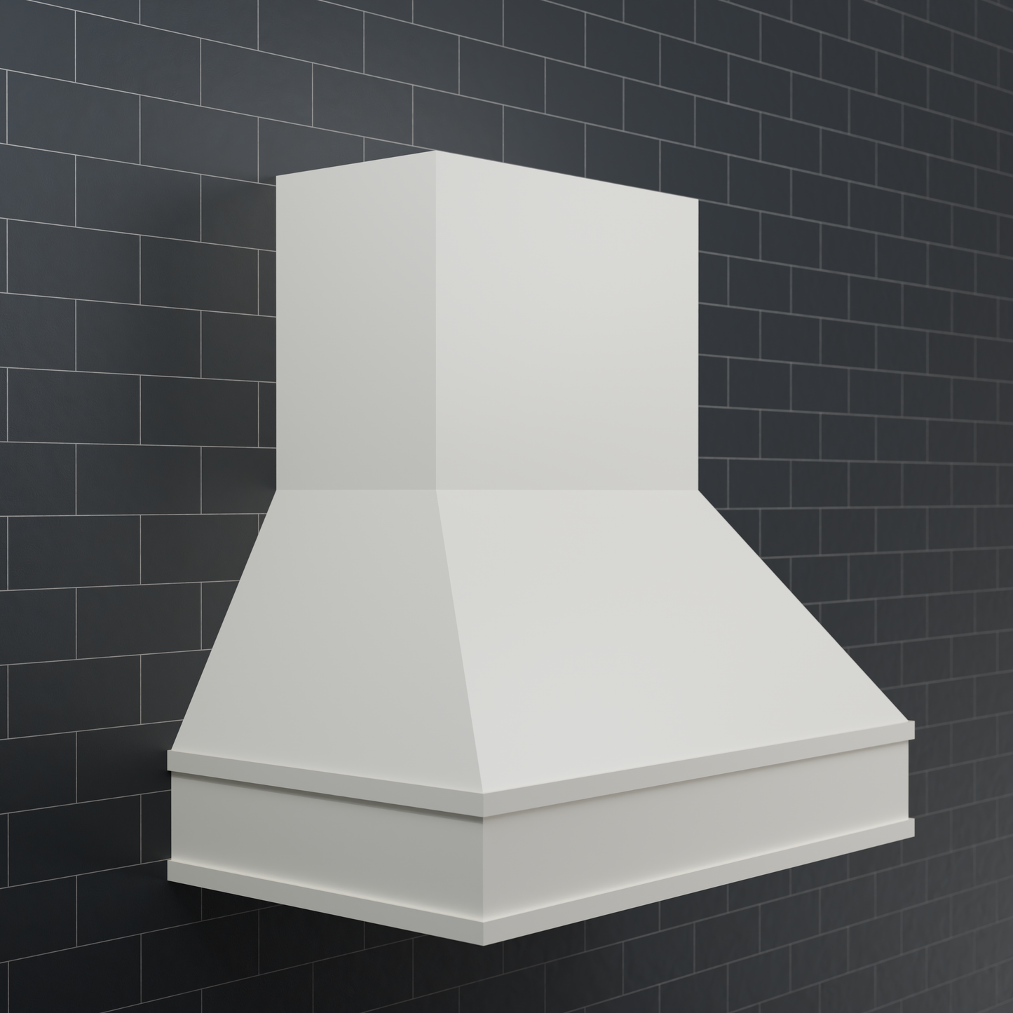 Facet Modern Wood Range Hood