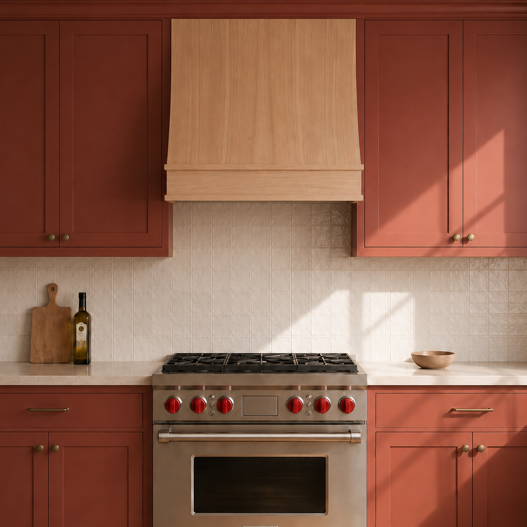 Cove Wood Range Hood