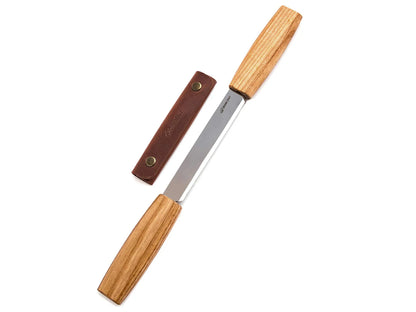 DK2S - Drawknife in Leather Sheath