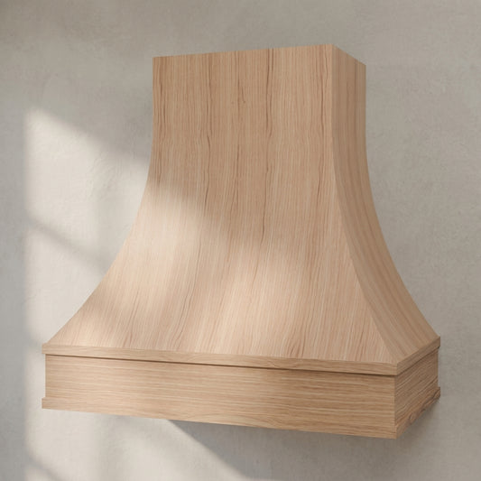 Sweep Double Cove Wood Range Hood