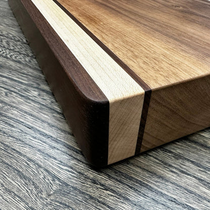 Maple & Walnut Cutting Board by Klara