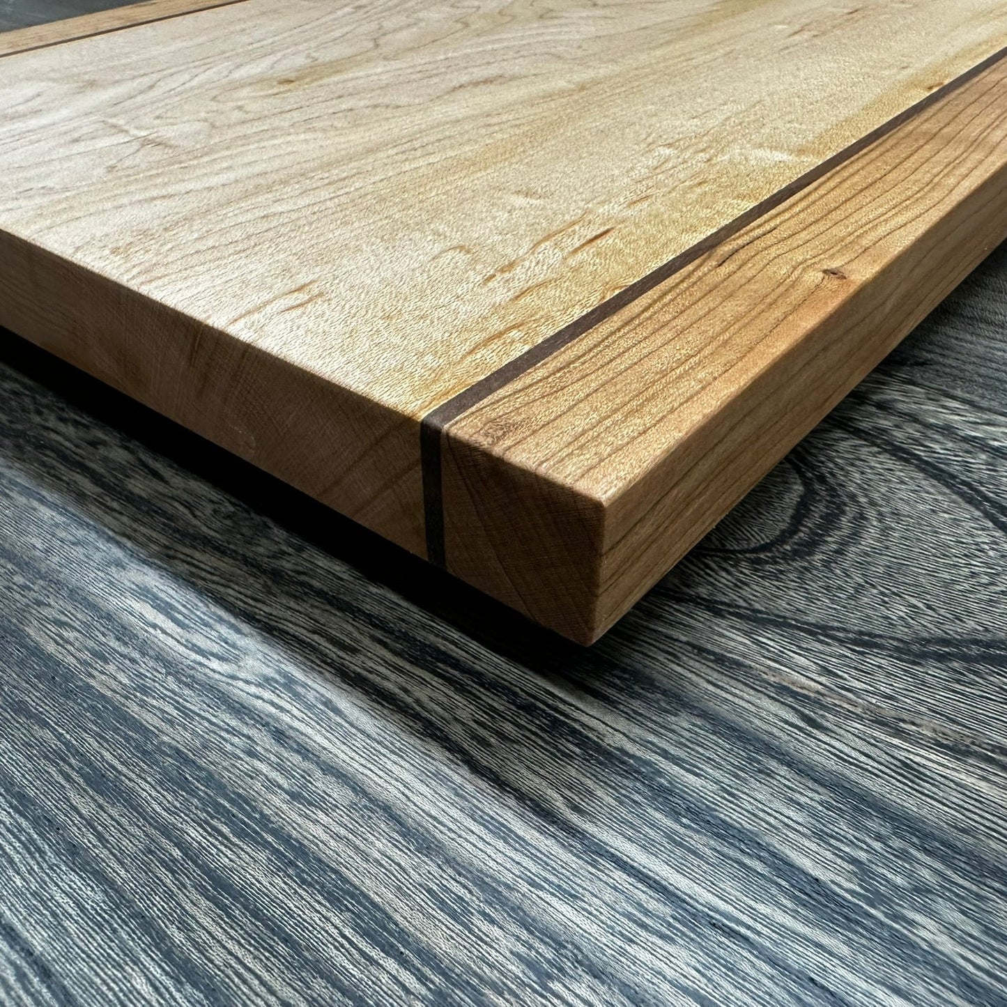 Maple and Cherry Cutting Board by Klara