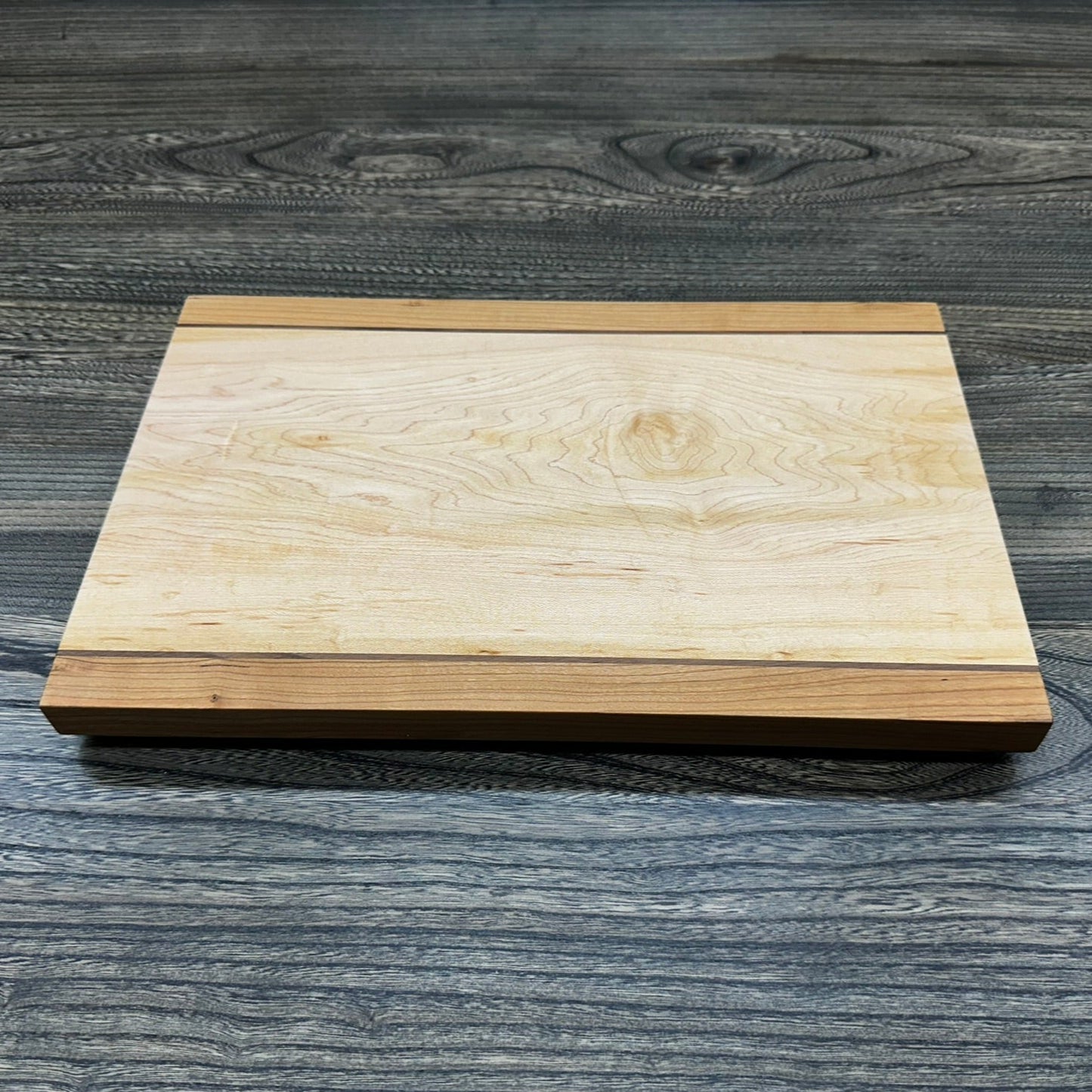 Maple and Cherry Cutting Board by Klara