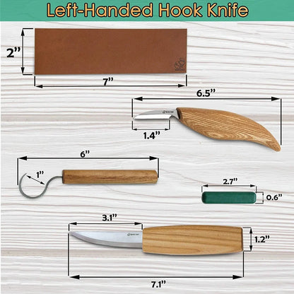 S13 - Woodworking tool - carving knife set