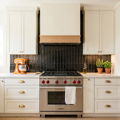 Block Wood Range Hood