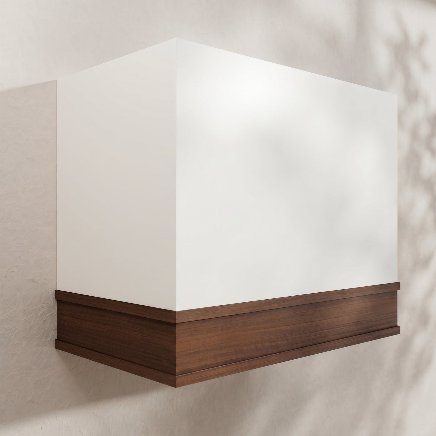 Block Wood Range Hood