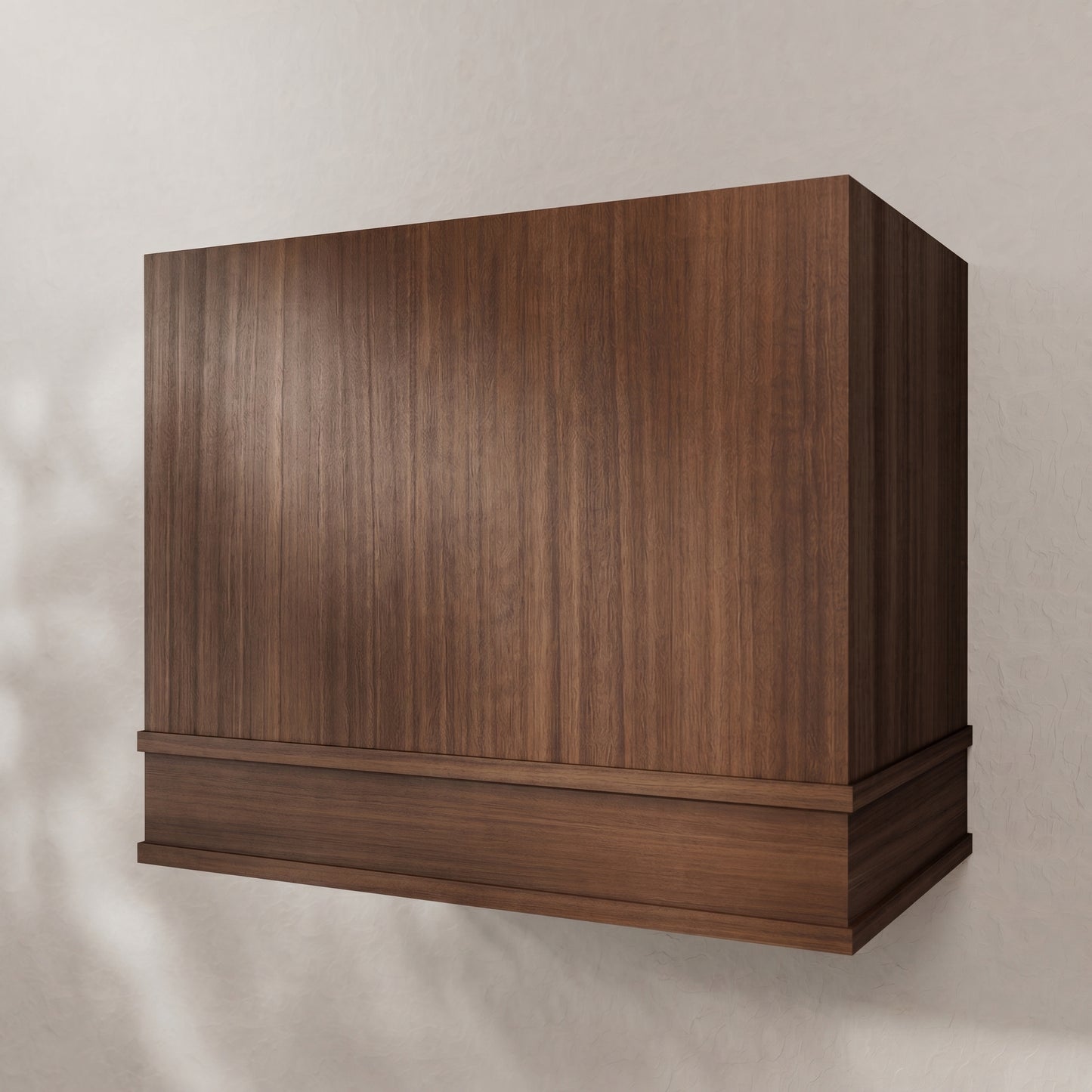 Block Wood Range Hood