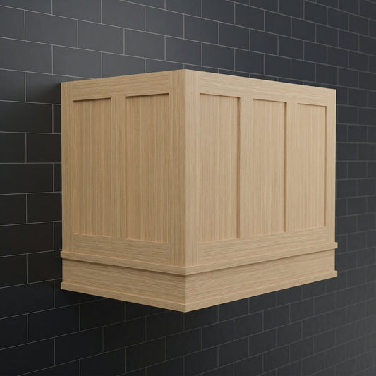 Block Style Shaker Range Hood
