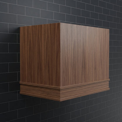 Block Wood Range Hood
