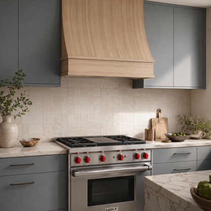 Cove Wood Range Hood