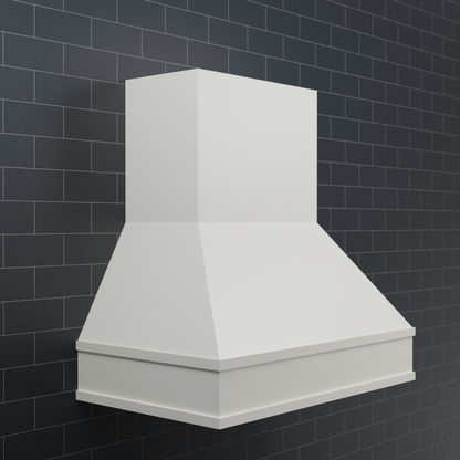 Facet Modern Wood Range Hood