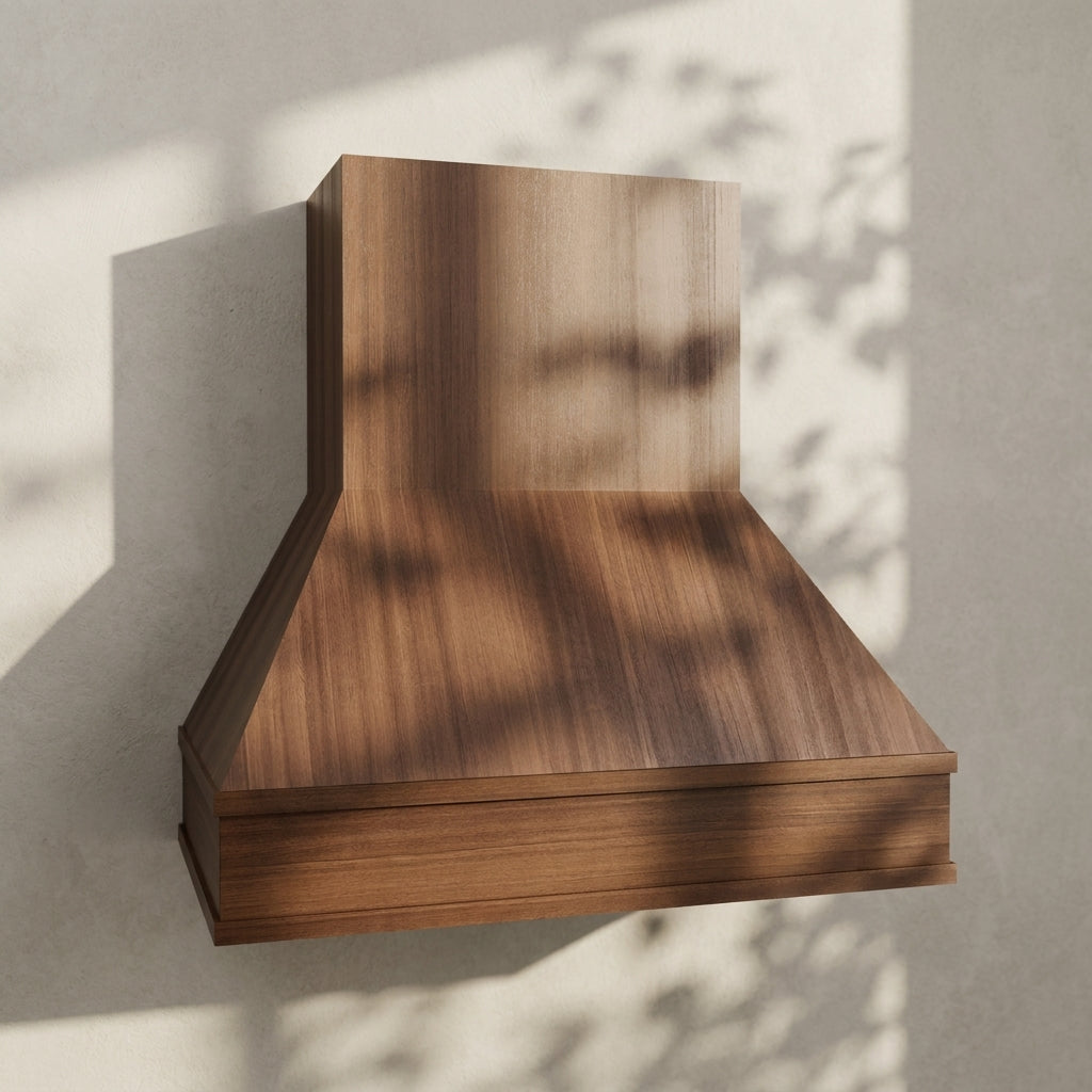 Facet Modern Wood Range Hood