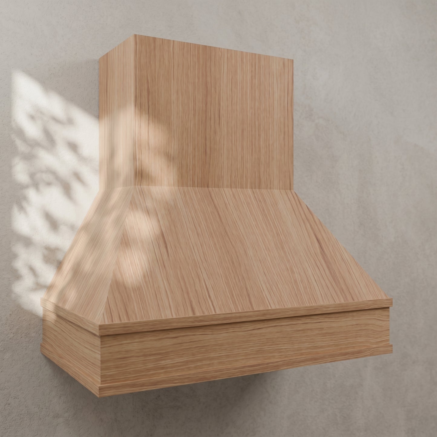 Facet Modern Wood Range Hood