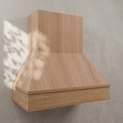Facet Modern Wood Range Hood