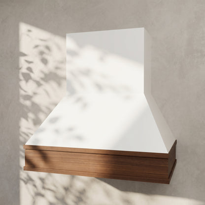 Facet Modern Wood Range Hood