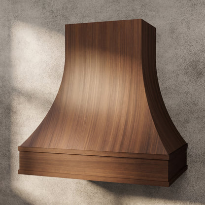 Sweep Double Cove Wood Range Hood