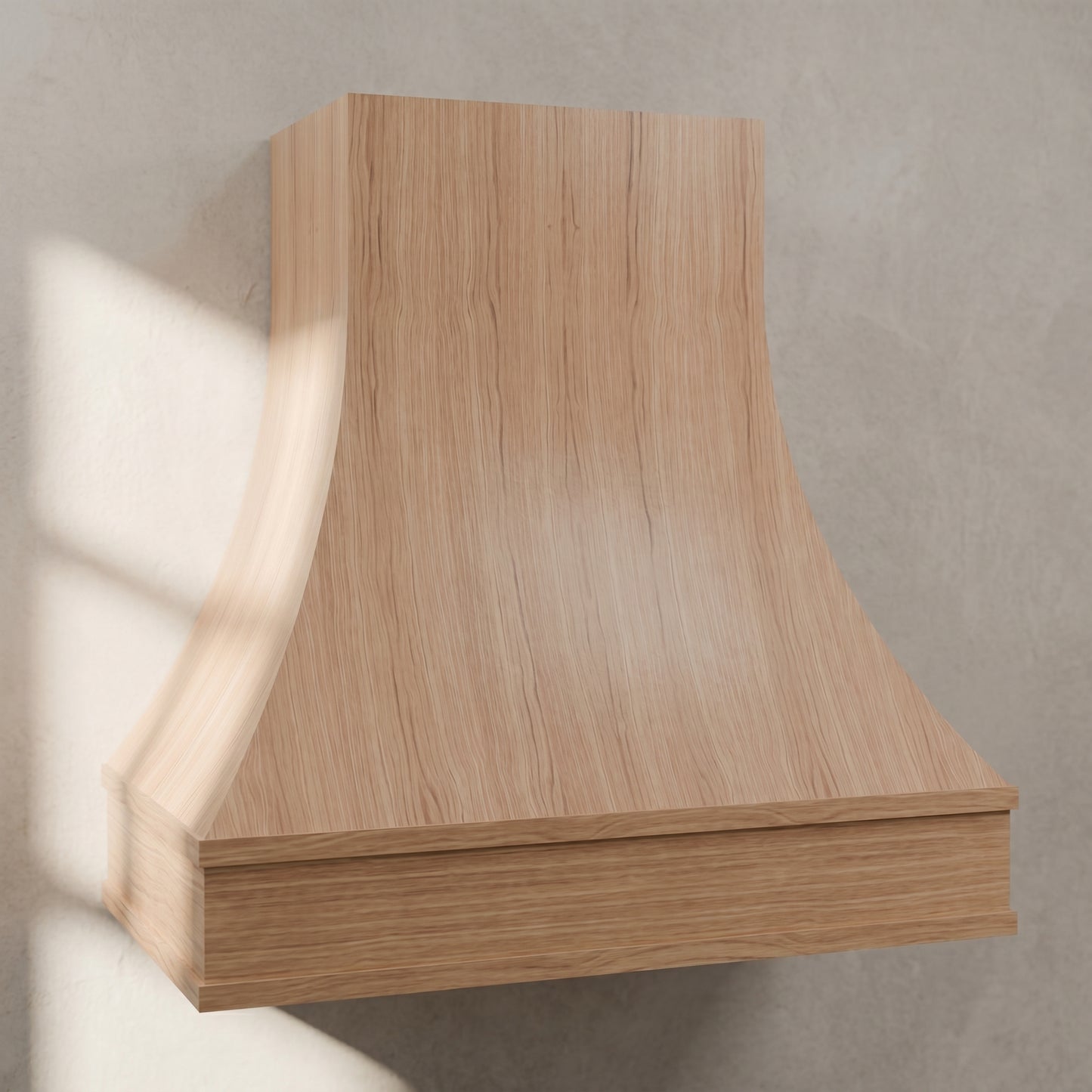 Sweep Double Cove Wood Range Hood