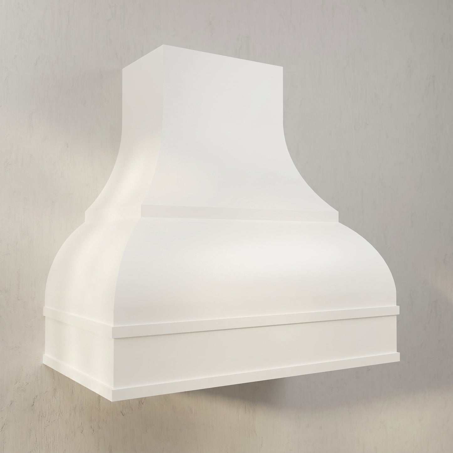 Meridian Double-Bell Wood Range Hood