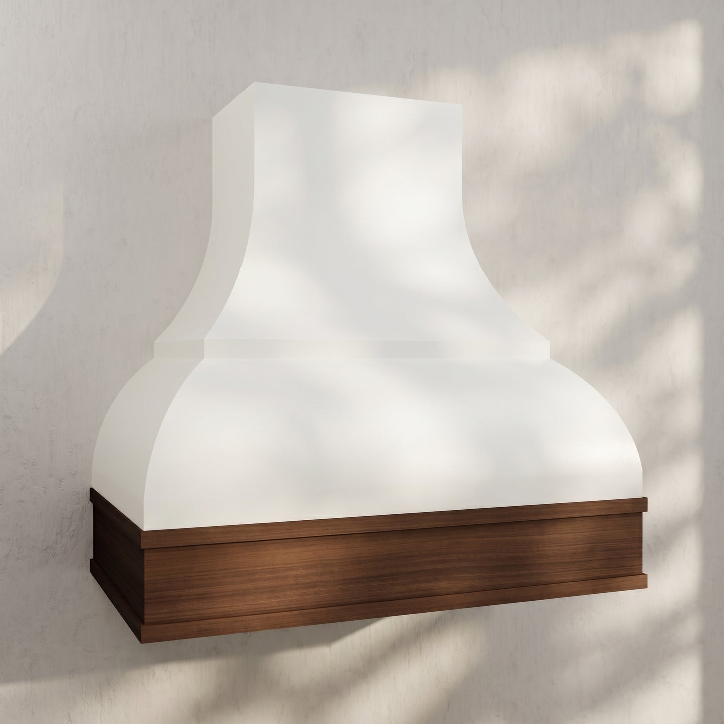 Meridian Double-Bell Wood Range Hood