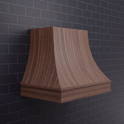 Sweep Double Cove Wood Range Hood