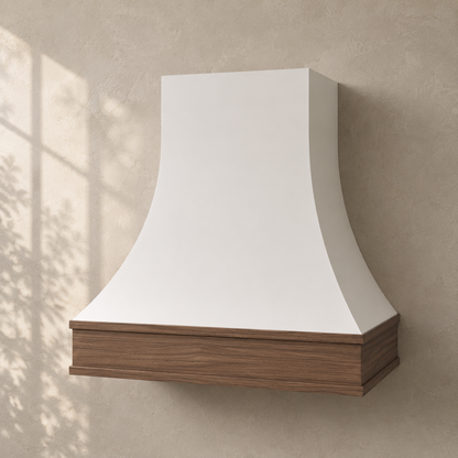 Sweep Double Cove Wood Range Hood