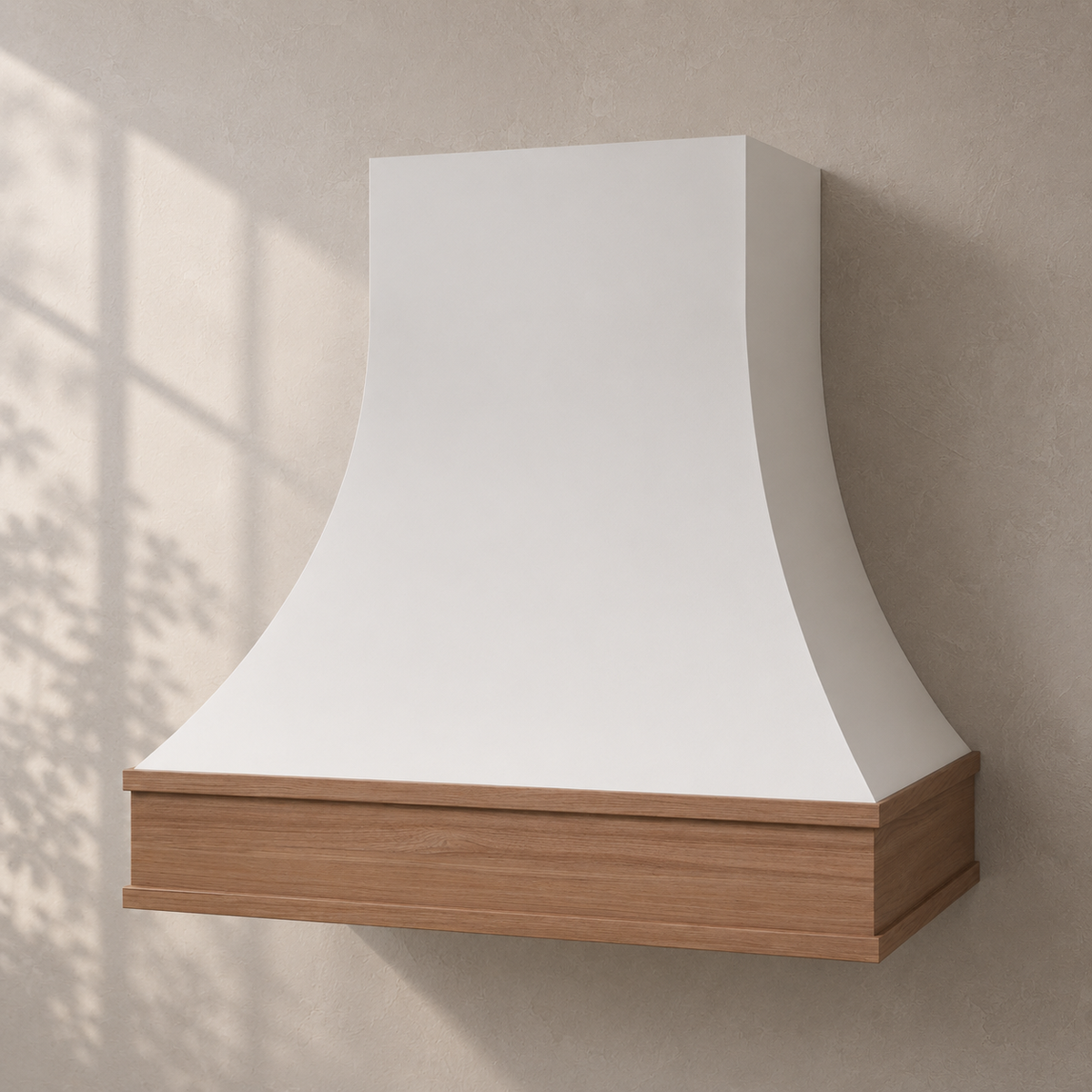 Sweep Double Cove Wood Range Hood