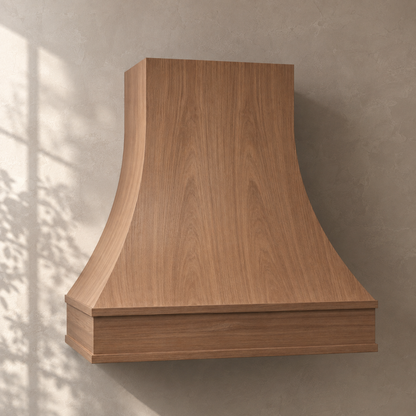 Sweep Double Cove Wood Range Hood
